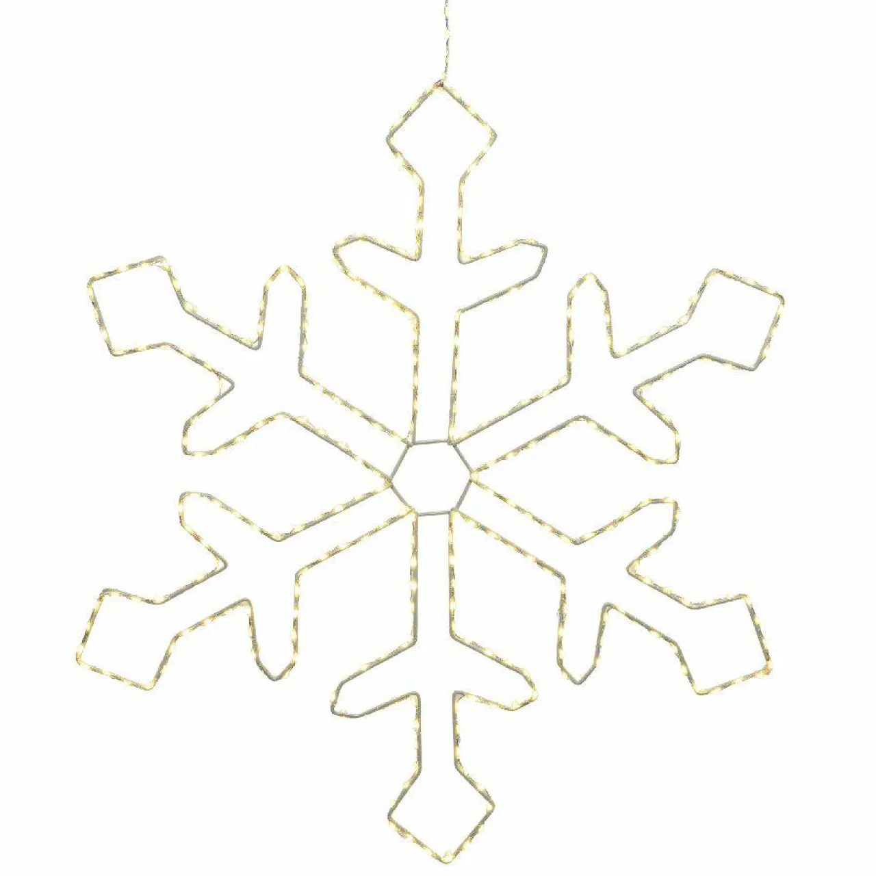 EMINZA Flocon lumineux à suspendre 220 LED (D37 cm) Everest Blanc chaud Best