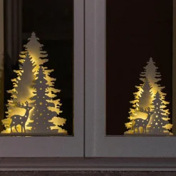 KAEMINGK Foret illuminée à piles 20 LED (H36 cm) Nordique Blanc chaud Online