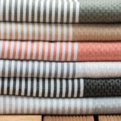 Fouta coton recyclé (100 x 200 cm) Océane Beige Best
