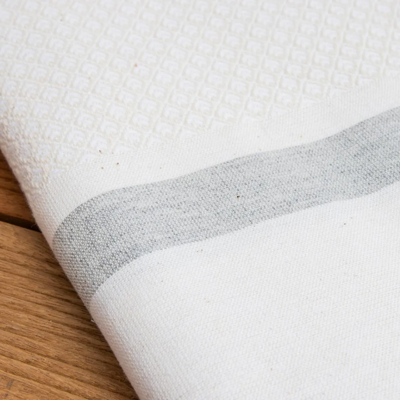 Fouta coton recyclé (100 x 200 cm) Selma he Blanc Best