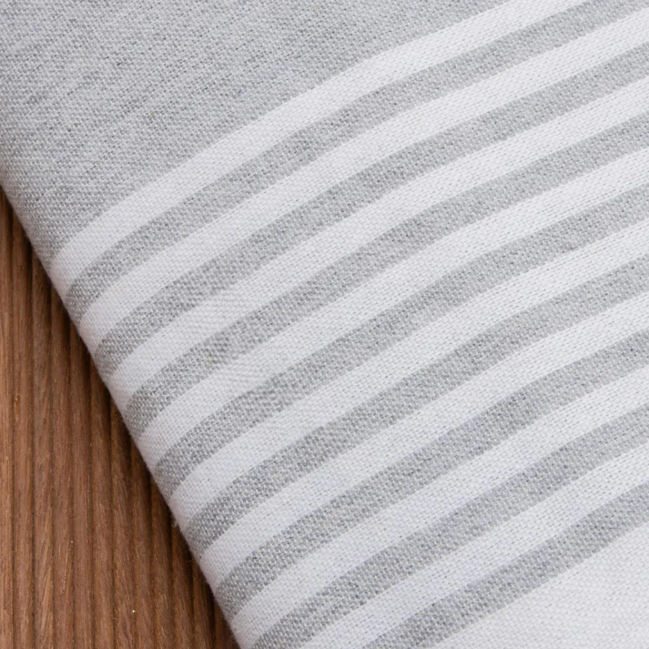 Fouta coton recyclé (200 x 200 cm) Summer e Gris Best