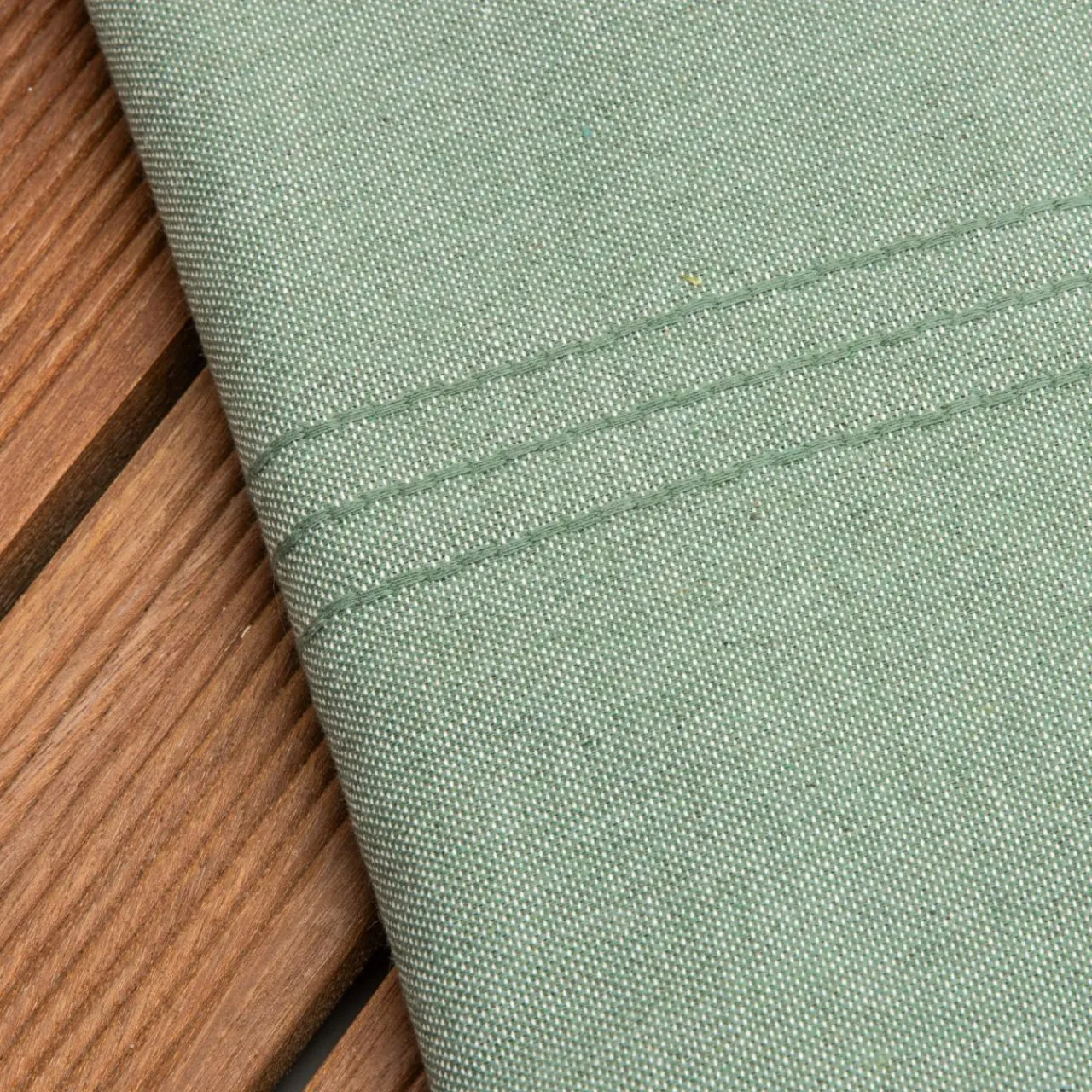Fouta coton recyclé (100 x 200 cm) Sunshine Vert kaki Sale