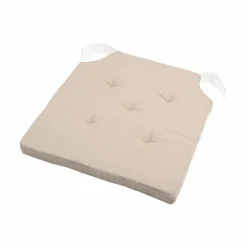 STOF Galette de chaise carrée scratch (38 x 38 cm) Duo Beige Hot