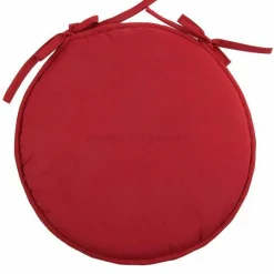 STOF Galette de chaise ronde (40 cm) Nelson Rouge Sale