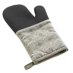 douceur d'intu017drieur Gant de cuisine ambidextre coton (30x18 cm) Alveis Beige Best