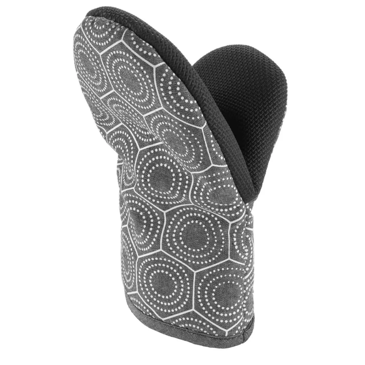 douceur d'intu017drieur Gant de cuisine coton (24.5 x 14.5 cm) Alveis Gris Anthracite Hot