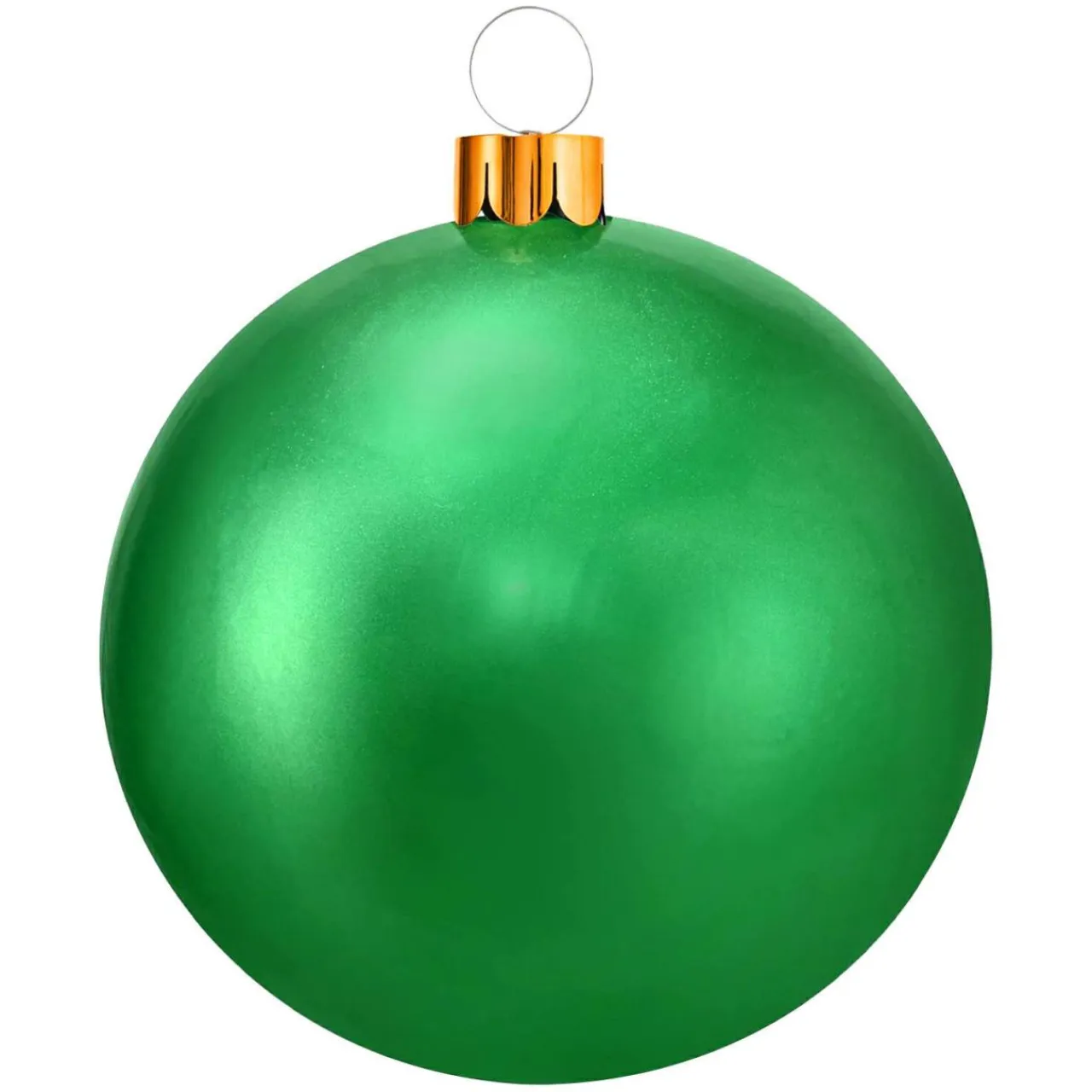 KOOPMAN Grande boule de Noël gonflable (D45 cm) Vert Outlet