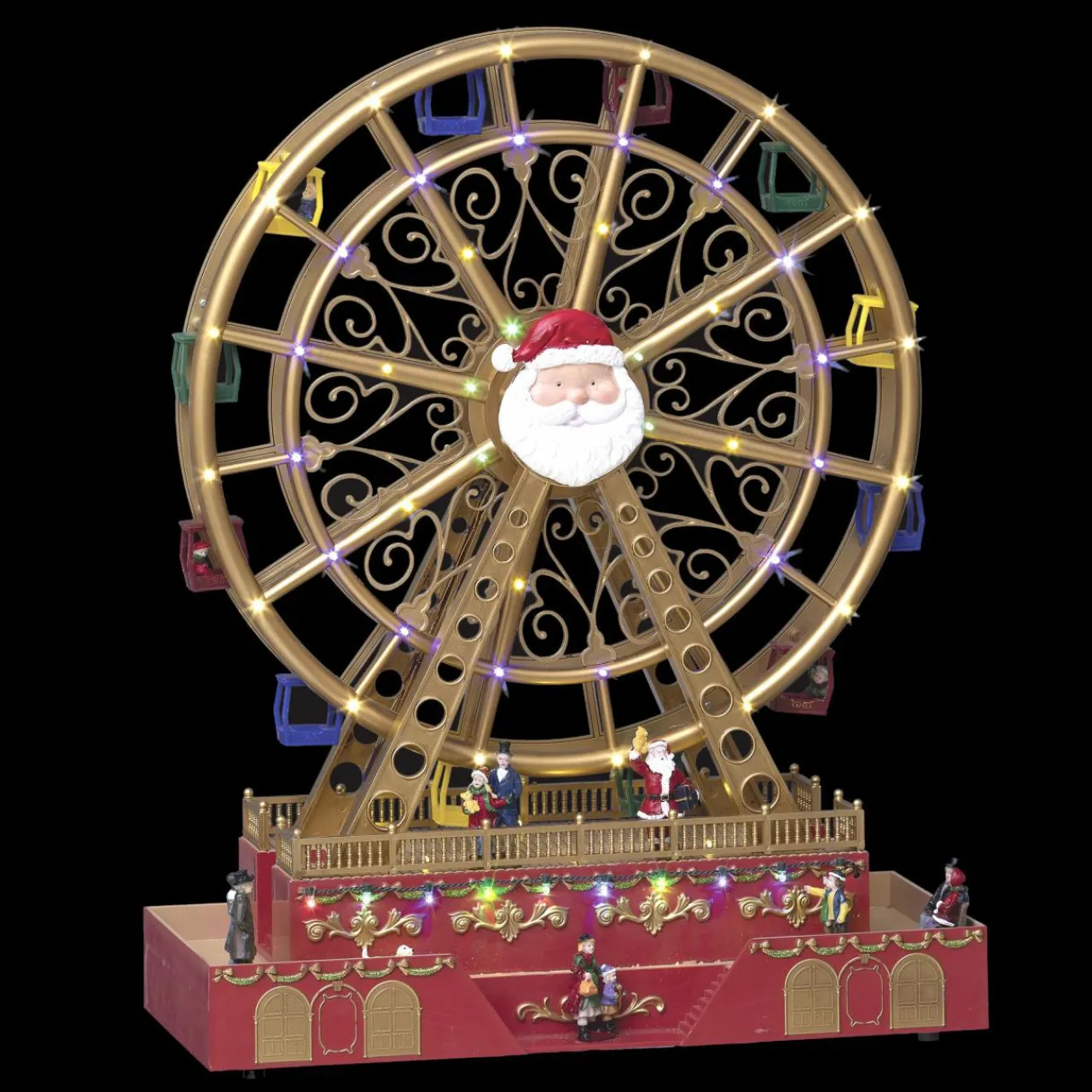 Feeric Lights & Christmas Grande roue lumineuse et musicale Visage Online