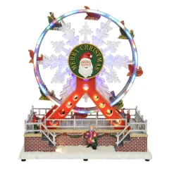 KAEMINGK Grande roue lumineuse et musicale Merry Christmas Discount