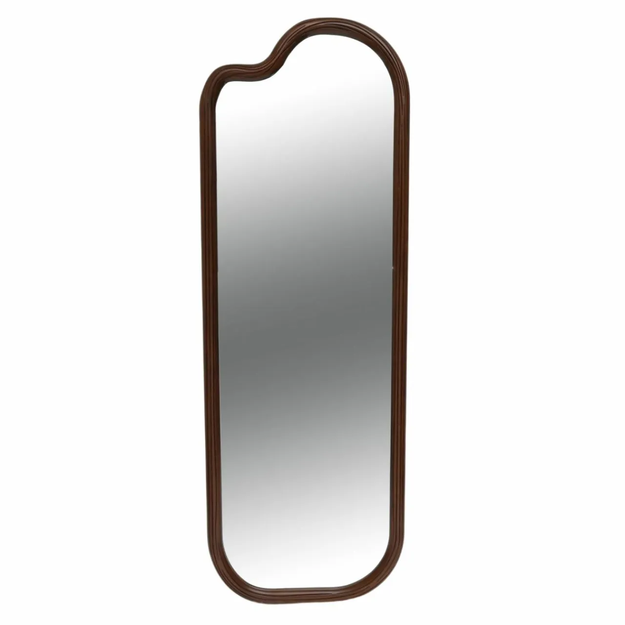 EMINZA Grand miroir mural en (H173 cm) Calcutta foncé Bois Outlet