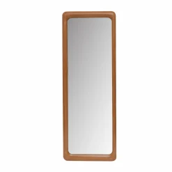 EMINZA Grand miroir à poser en (H173 cm) Delhi Naturel beige Bois Clearance
