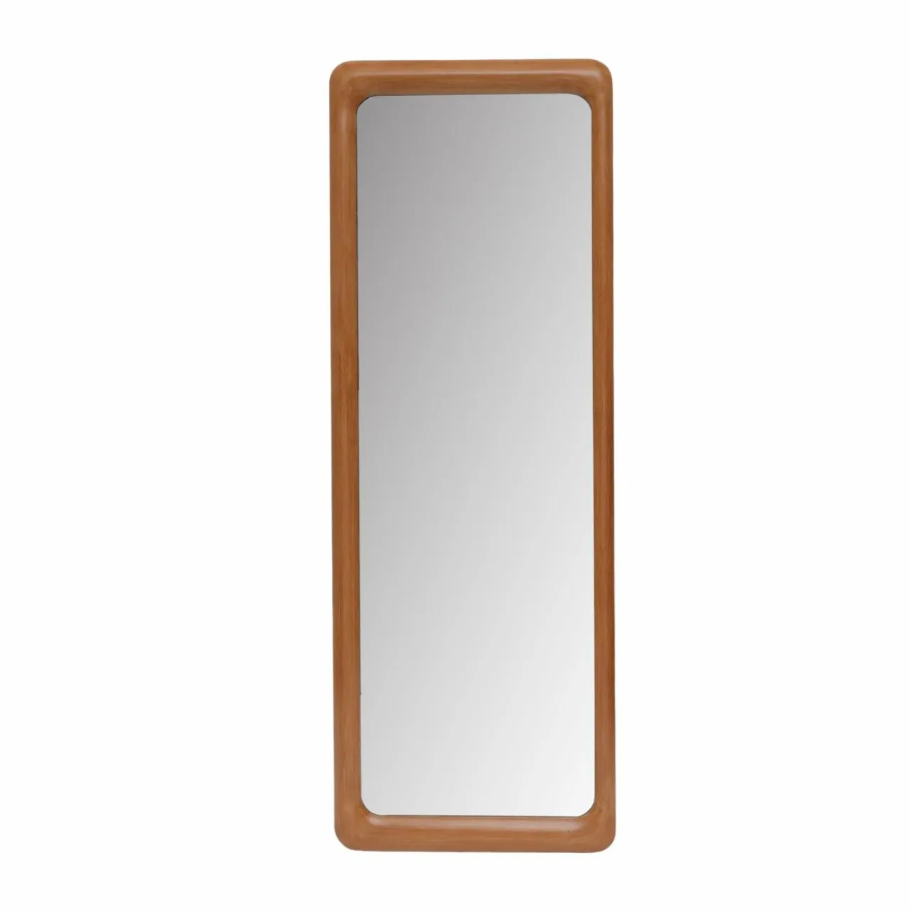 EMINZA Grand miroir à poser en (H173 cm) Delhi Naturel beige Bois Clearance