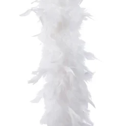 KAEMINGK Guirlande Boa en plumes (184 cm) Douceur Blanc Sale