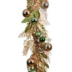 KAEMINGK Guirlande déco (150 cm) Majesty et doré Vert Sale