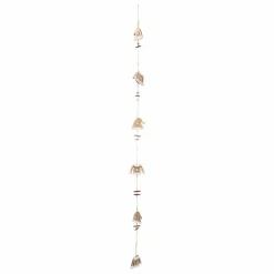 Feeric Lights & Christmas Guirlande déco en bois (1,5 m) Bonnets et manteaux Naturel Online