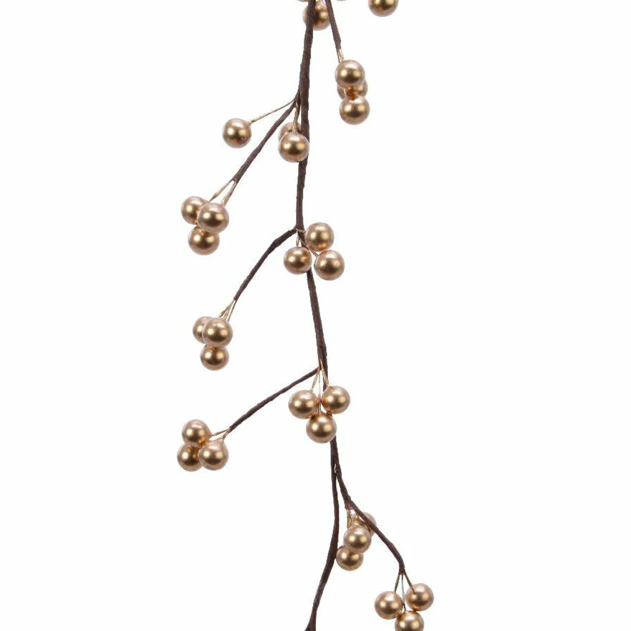 KAEMINGK Guirlande de Baie laquée (125 cm) Célénia Champagne Or Sale