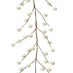 KAEMINGK Guirlande de baies (130 cm) Christmas nature Perle Hot