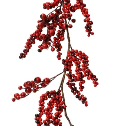 KAEMINGK Guirlande de baies (130 cm) Marylebone Rouge Hot