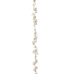 FEERIC LIGHTS Guirlande de feuille (180 cm) Féerie de Noël clair pailleté Or Hot
