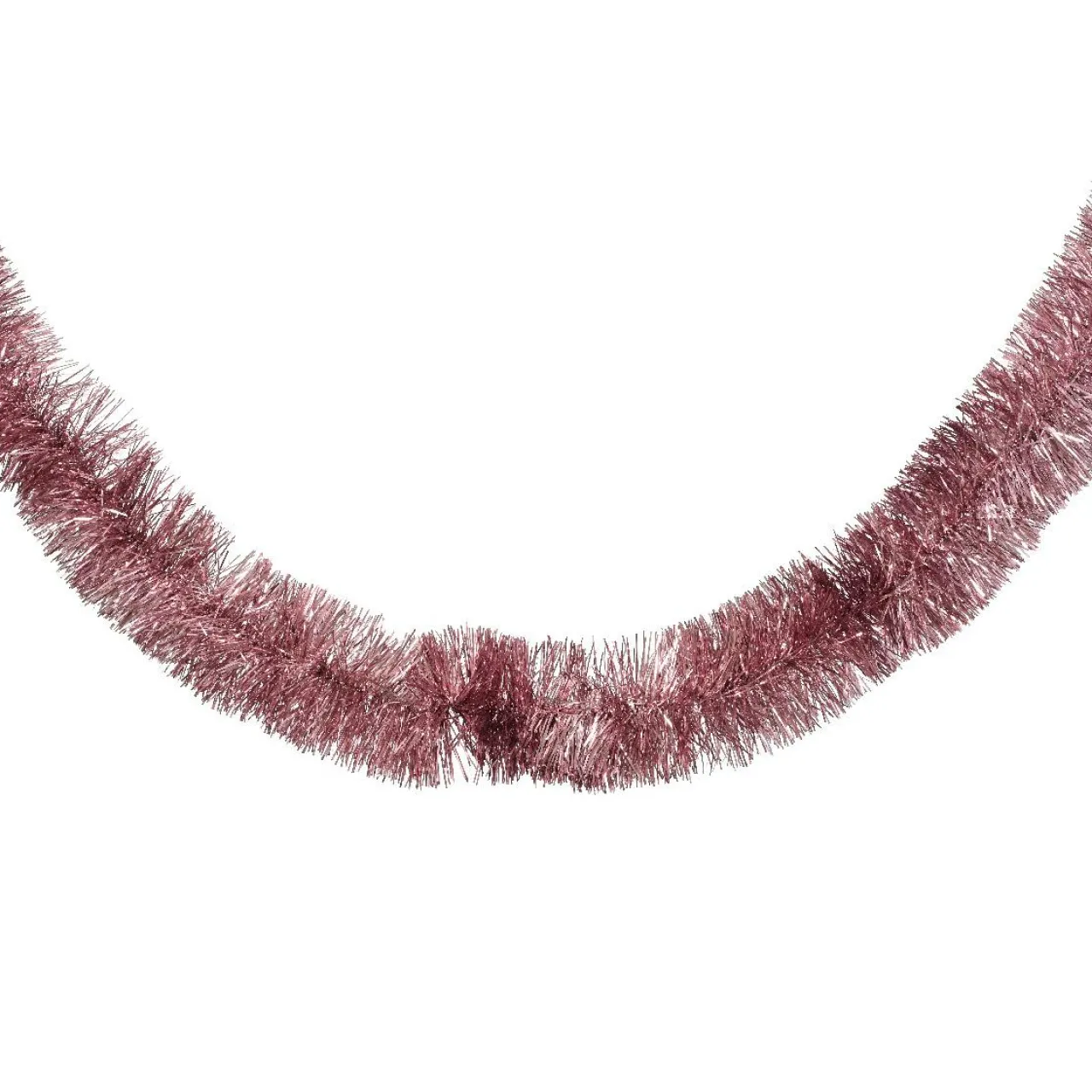 KAEMINGK Guirlande de Noël (D10 cm) Alpine XL Vieux rose Outlet