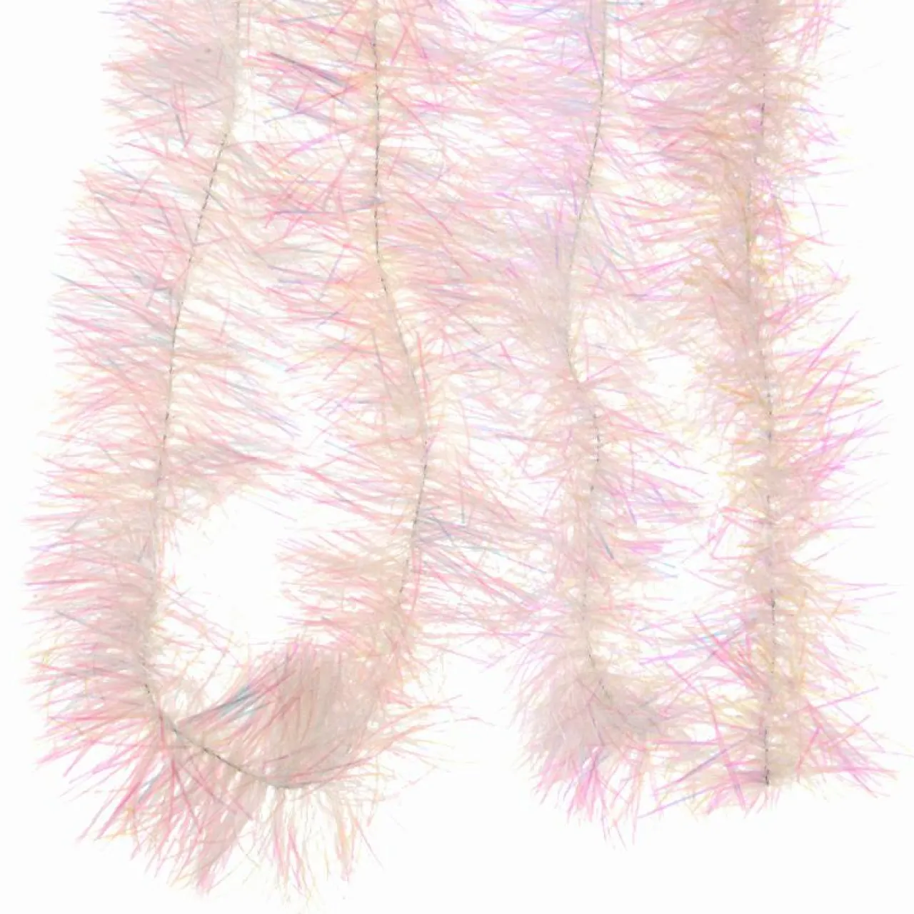 KAEMINGK Guirlande de Noël (D10 cm) Candy Blanc irisé Sale