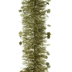 KAEMINGK Guirlande de Noël (D10 cm) étoilée Alpine Vert sous bois New