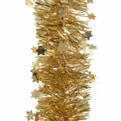 KAEMINGK Guirlande de Noël (D10 cm) étoilée Alpine Or Best