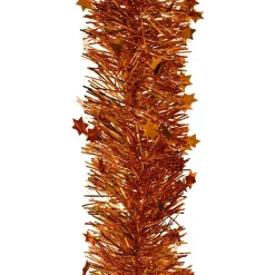 KAEMINGK Guirlande de Noël (D9 cm) étoilée Alpine Citrouille Orange Citrouille Best