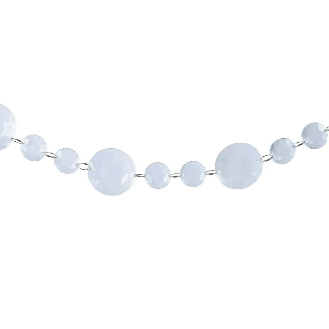 KAEMINGK Guirlande de perle (11 m) Diamants de charme Transparent Hot
