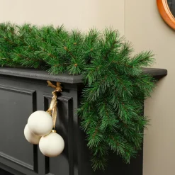KAEMINGK Guirlande de sapin (270 cm - D20) Arapahoe Vert perlé Sapin vert New