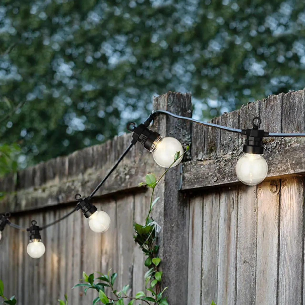 #N/A Guirlande lumineuse connectable jardin 9,5 m 20 LED Guinguette Garden Blanc chaud Outlet