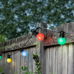#N/A Guirlande lumineuse connectable jardin 9,5 m 20 LED Guinguette Garden Multicolore Outlet