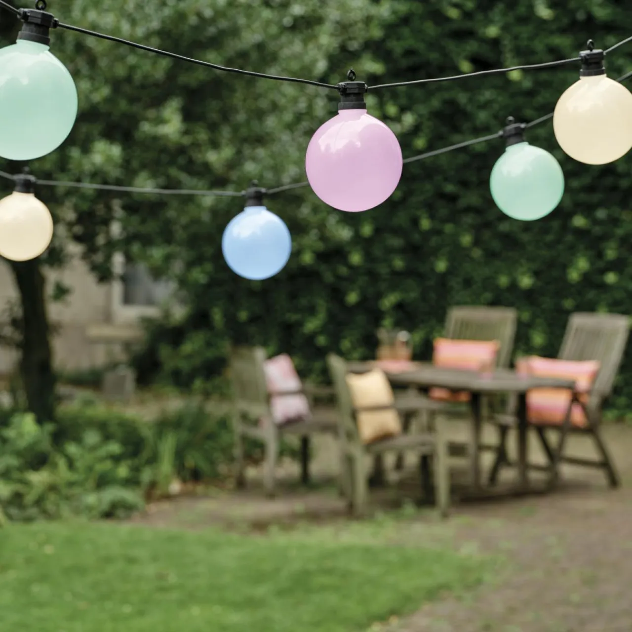 KAEMINGK Guirlande lumineuse de jardin connectable 10 LED (4,5 m) Garden fiesta Multicolore Online