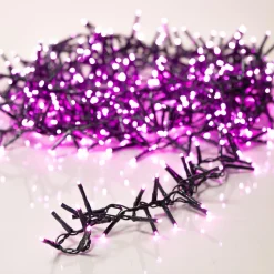 KAEMINGK Guirlande lumineuse 22,5 m 1000 LED câble vert Luxe Rose Rose - câble vert Clearance