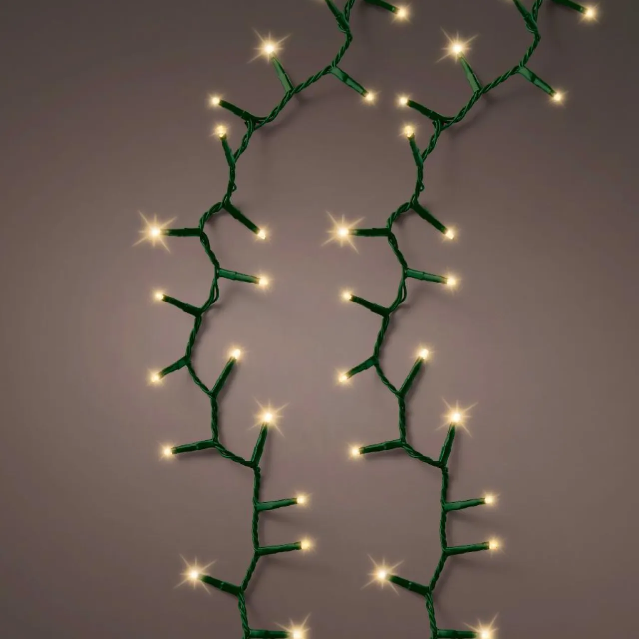 KAEMINGK Guirlande lumineuse 22,50 m 1000 LED câble vert Luxe Blanc chaud Champagne Blanc chaud Champagne - câble vert