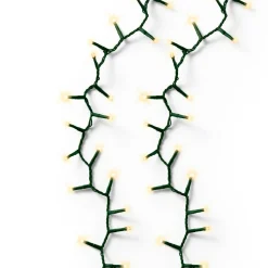 KAEMINGK Guirlande lumineuse 22,50 m 1000 LED câble vert Luxe Blanc chaud Champagne Blanc chaud Champagne - câble vert