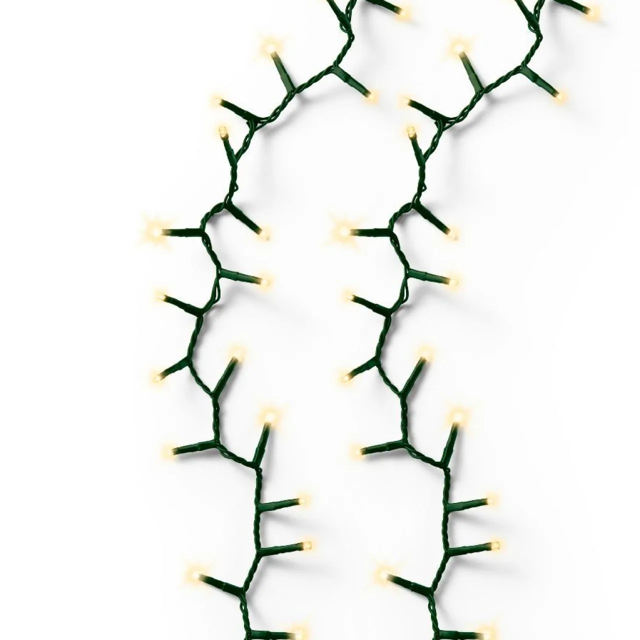 KAEMINGK Guirlande lumineuse 22,50 m 1000 LED câble vert Luxe Blanc chaud Champagne Blanc chaud Champagne - câble vert