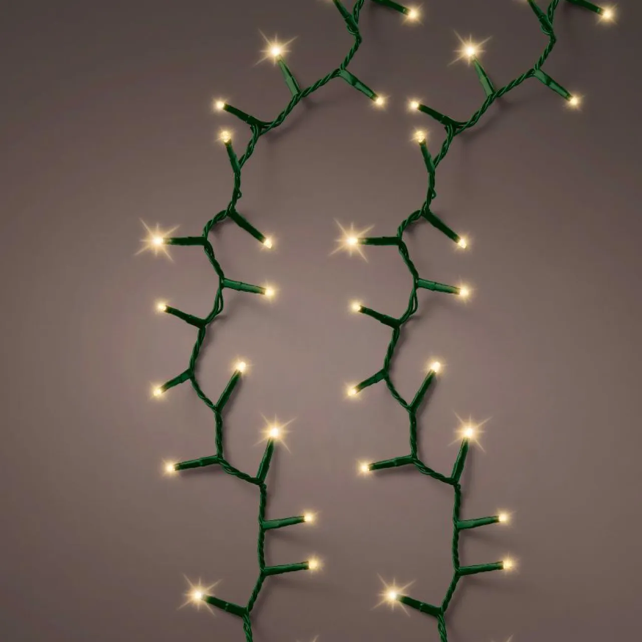 KAEMINGK Guirlande lumineuse 34 m 1500 LED câble vert Luxe Blanc chaud Champagne Blanc chaud Champagne - câble vert Outlet