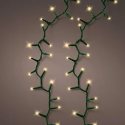 KAEMINGK Guirlande lumineuse 60 m 3000 LED câble vert Luxe Blanc chaud Champagne Blanc chaud Champagne - câble vert Hot
