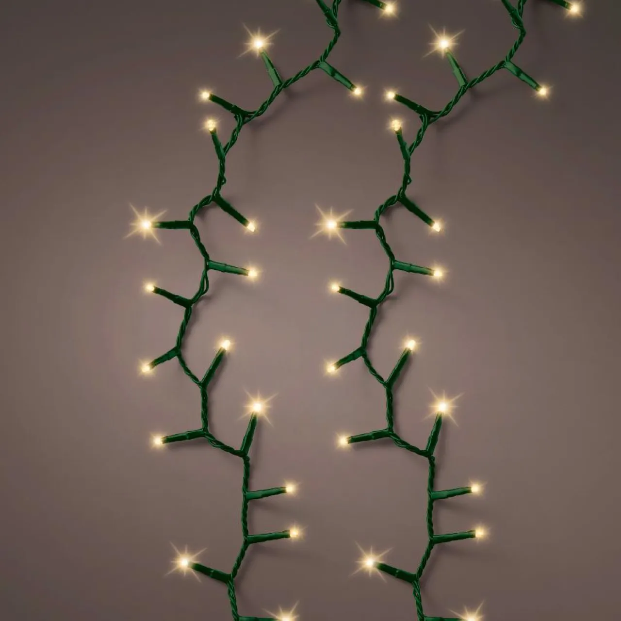 KAEMINGK Guirlande lumineuse 60 m 3000 LED câble vert Luxe Blanc chaud Champagne Blanc chaud Champagne - câble vert Hot