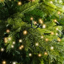 KAEMINGK Guirlande lumineuse 60 m 3000 LED câble vert Luxe Blanc chaud et chaud doré Bicolore Blanc chaud / Chaud doré - câble vert Clearance