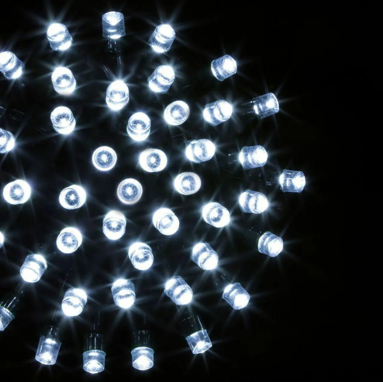Feeric Lights & Christmas Guirlande lumineuse 50 m 500 LED câble vert Timer Blanc froid Blanc Froid - câble vert Online