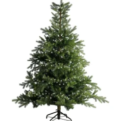 KAEMINGK Guirlande lumineuse 11 m 500 LED câble vert Luxe Bicolore Blanc chaud et froid Bicolore Blanc chaud / Chaud doré - câble vert New