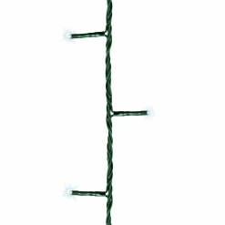 KAEMINGK Guirlande lumineuse 18,70 m 250 LED câble vert Raccordable Blanc froid New