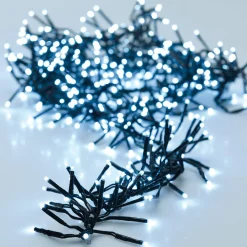 KOOPMAN Guirlande lumineuse 5,60 m 768 LED câble noir Boa Blanc froid Blanc Froid - câble noir Discount