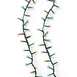 KAEMINGK Guirlande lumineuse 16 m 750 LED câble vert Luxe Multicouleur Multicolore - câble vert Discount