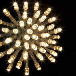 Feeric Lights & Christmas Guirlande lumineuse 10 m 100 LED câble transparent Timer Blanc chaud Blanc Chaud - câble transparent New