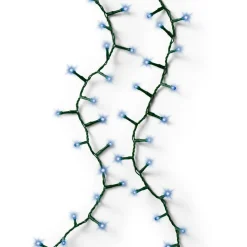 KAEMINGK Guirlande lumineuse 22,5 m 1000 LED câble vert Luxe Bleu Bleu - câble vert Hot