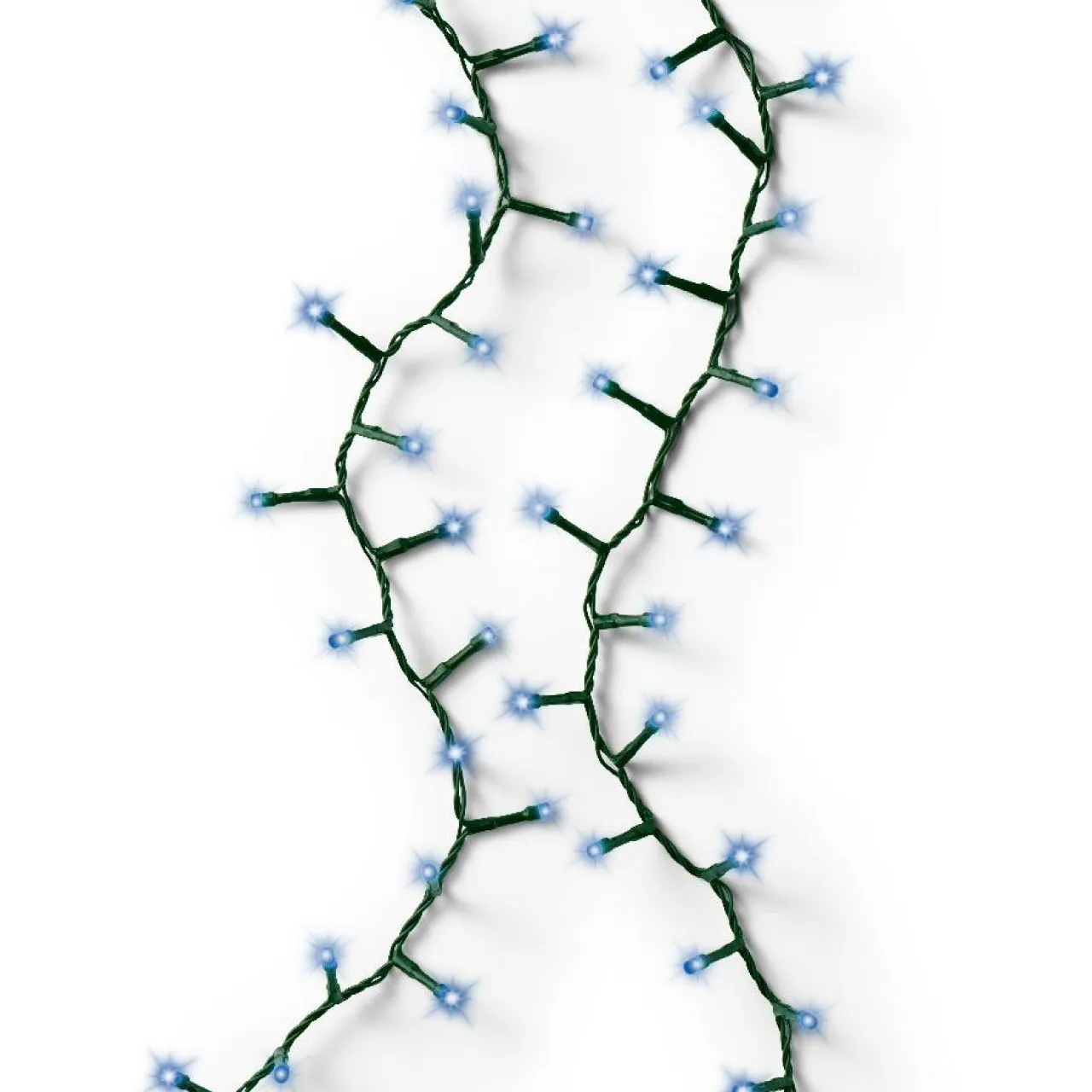KAEMINGK Guirlande lumineuse 22,5 m 1000 LED câble vert Luxe Bleu Bleu - câble vert Hot