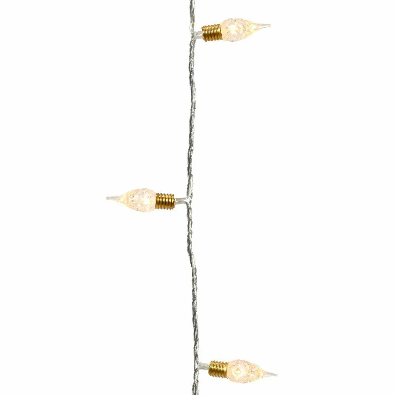 KAEMINGK Guirlande lumineuse 12 m 120 LED câble transparent Vintage Blanc chaud Blanc Chaud - câble transparent Online